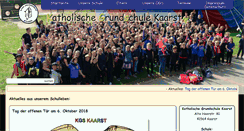 Desktop Screenshot of katholische-grundschule-kaarst.de
